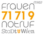 Logo des 24-Stunden Frauennotrufs der Stadt Wien